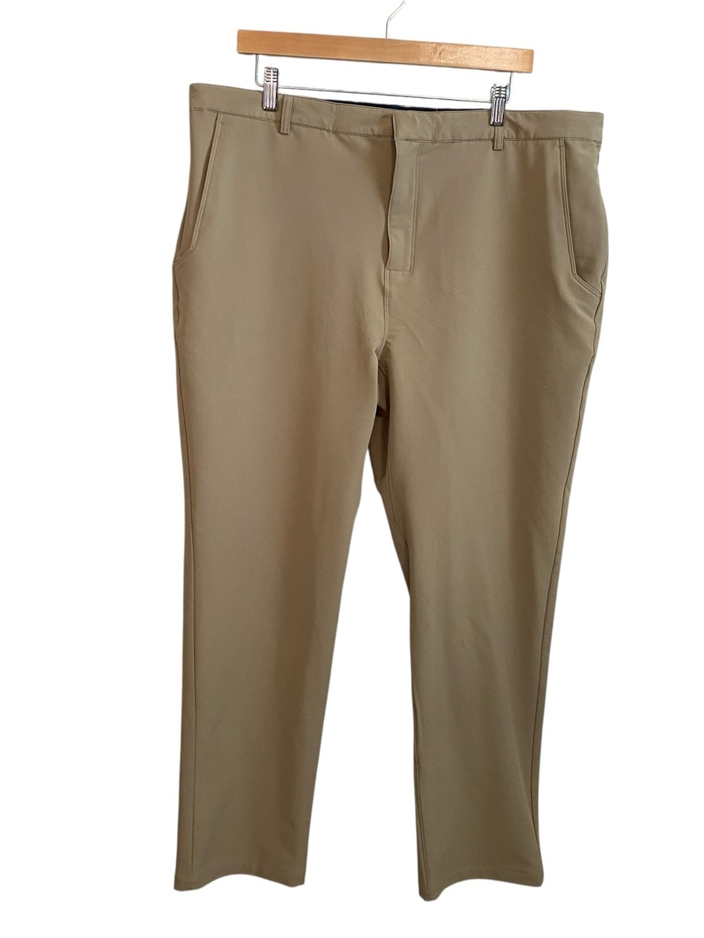 Teren Designs Men's Khaki Mid Rise Made for Adventure Pants Size 38x30